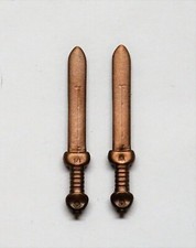 2 x SCHWERT GLADIUS BRONZE PLAYMOBIL zu R&ouml;mer Grieche Waffen Tribun Legion&auml;r W94