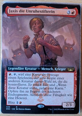 MTG | Jaxis die Unruhestifterin | NM | DE | SNC 425 | Extended Art 