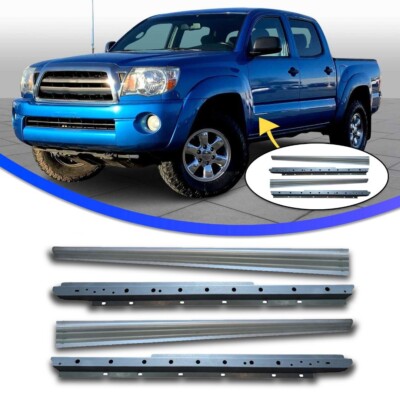 Inner and Outer Rocker Panels Fits 2005-2015 Toyota Tacoma Crew Cab   4Pc. Set