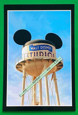 Found PHOTO of the Old Walt Disney Movie Studio Water Tower Hollywood