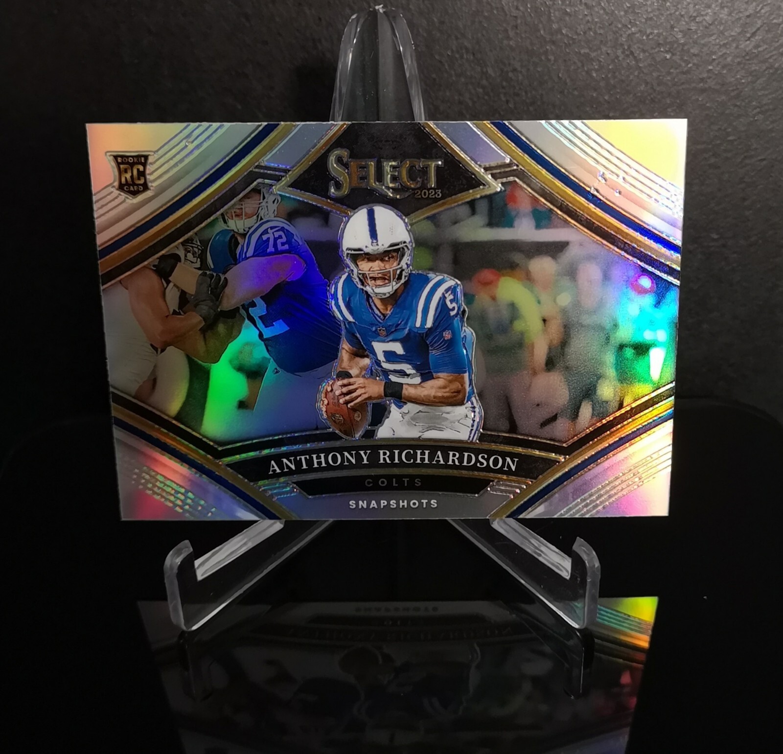 ANTHONY RICHARDSON RC 💥 2023 Panini Select Silver Prizm Snapshots Rookie #SS-AR