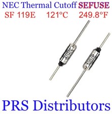 SF119E SEFUSE Cutoffs NEC Thermal Fuse 121 C 249.8 F 250V 10A New USA SELLER
