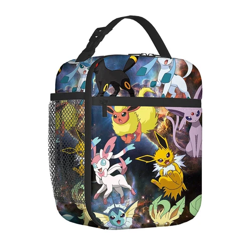Pikachu Pokemon Insulated Lunch Bag School Picnic Snack Lunchbox Travel Box Gift - Picture 23 of 69
