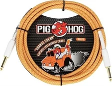 Pig Hog "Orange Crème 2.0" Instrument Cable, 10ft