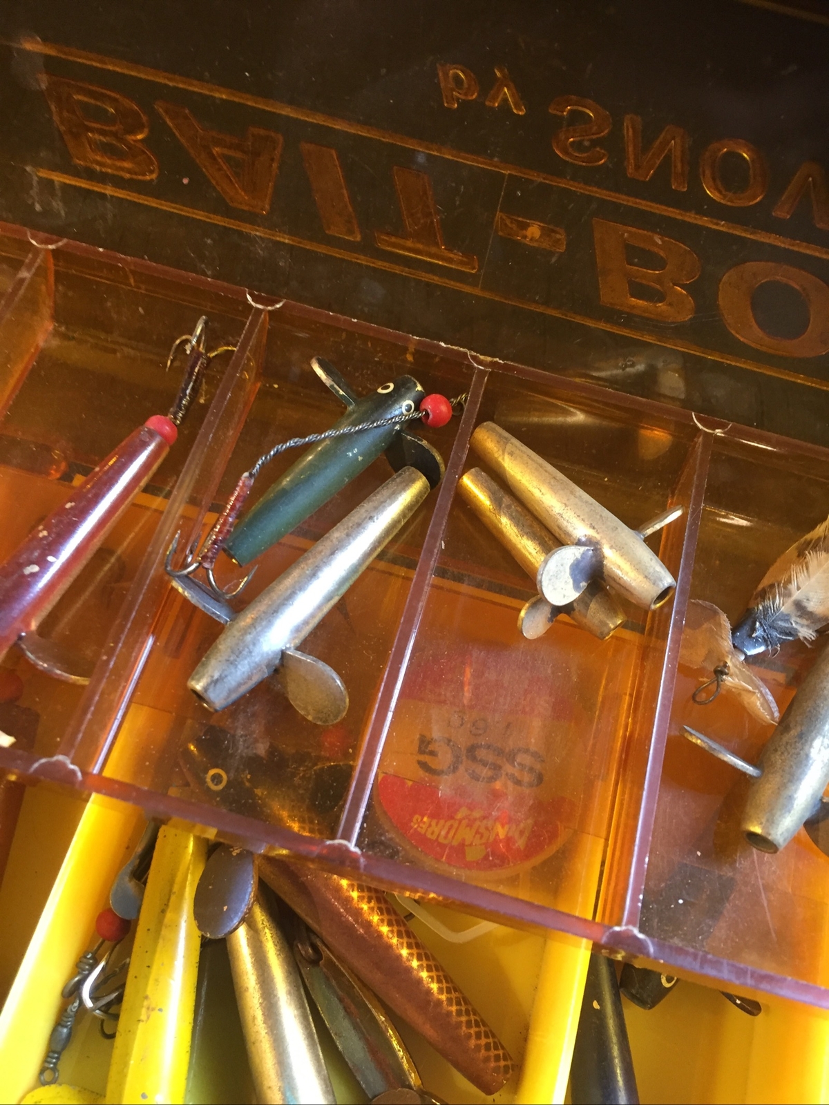 Vintage Snowbee Baitbox Plus Fishing Spinners eBay