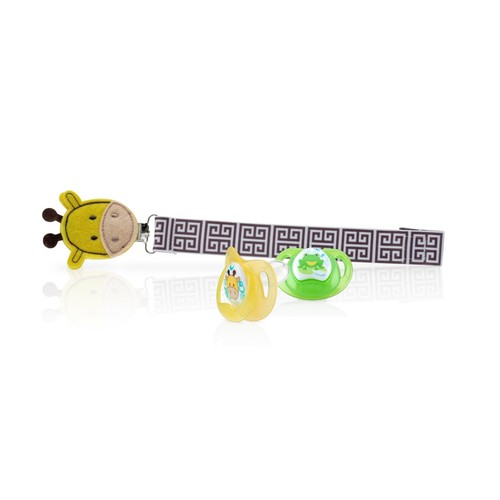 Nuby Comfort Pacifinder & Set of 2 Orthodontic Pacifiers - 0-6+ Month - BPA Free - Picture 48 of 51