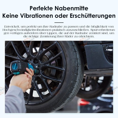 30mm 2x15mm Spurverbreiterung für VW 5x100 5x112 + Radschrauben Spurplatten - Bild 8 von 14