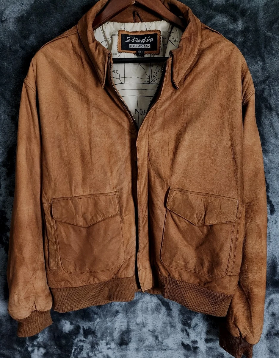 Luis alvear leather jacket sale