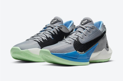 Nike Zoom Freak 2 Particle Gray Black 