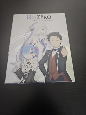 Re Zero Season 1 Part 1 - Limited Edition - Blu-Ray + DVD Box Set