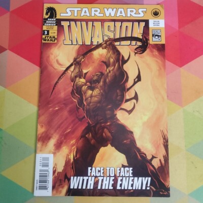 Star Wars Invasion #3 September 2009 Dark Horse Comics Face to Face with Enemy