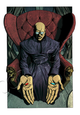 The Matrix Laurence Fishburne Art Print Poster Available Framed 