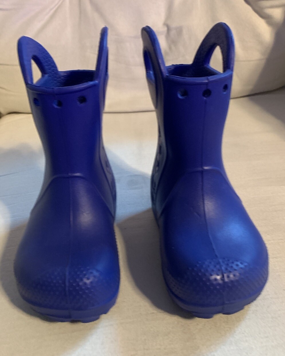 Crocs Kids C6 Blue Unisex Waterproof Rain Boots for Children-image