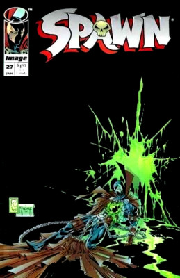 SPAWN #27 NON-CIRCULATED Near Mint NM M Modern Age IMAGE 1994 SPIDER-MAN VENOM