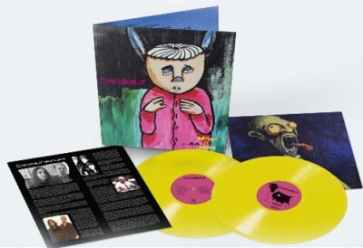 DINOSAUR JR - WITHOUT A SOUND Yellow Vinyl 2 LP 2019 Remastered Expanded Edition