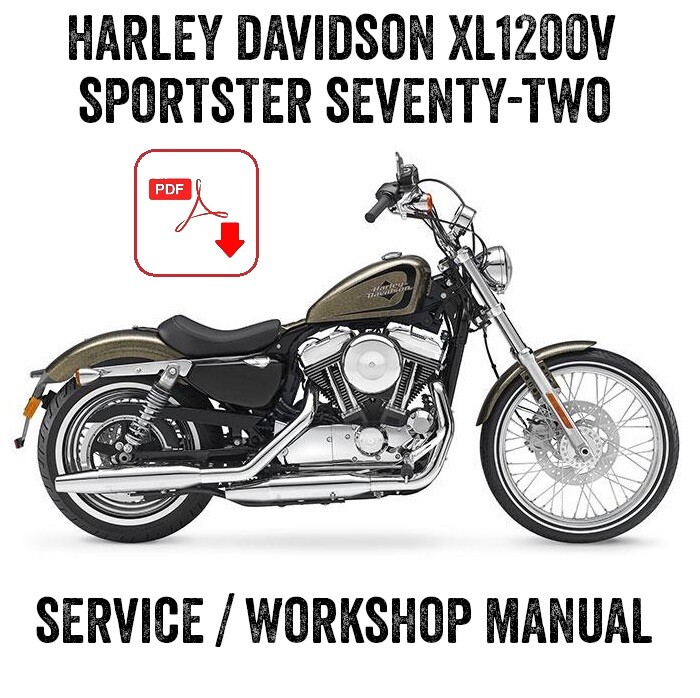 2016 Harley Davidson Sportster Seventy Two 72 Workshop Service