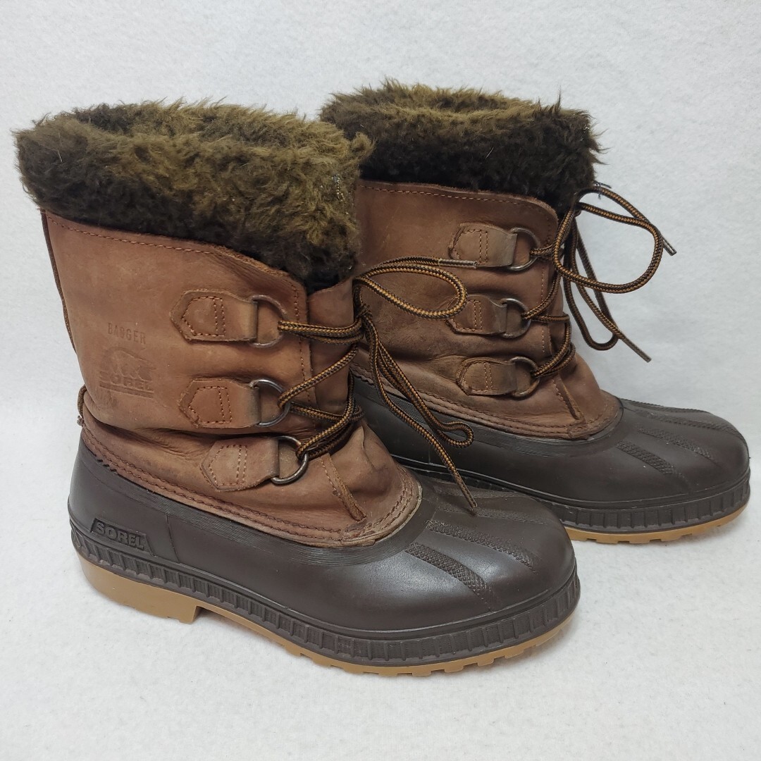 Sorel Badger Snow Boot Womens 4 Girls 2 Vintage Arctic Felt  display picture 3