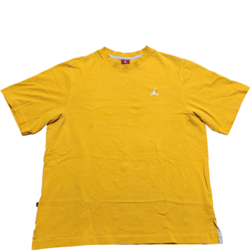 VTG Nike Air Jordan Shirt 2XL Orange Men Jumpman Casual Heavyweight Streetwear
