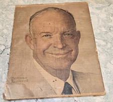 Norman Rockwell Dwight D. Eisenhower Original Art Work Saturday Evening Post