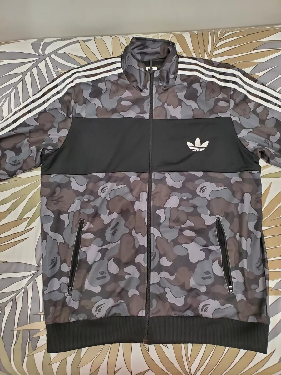 Bape x Adidas ABC Camo Track Black | eBay