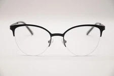 OTTOTO 35-H11440 DANIELE HALF RIM CAT EYE FRAMES BLACK 50-18-135 NEW*