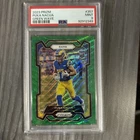 2023 Panini Prizm Green Wave Rookie Puka Nacua PSA 9