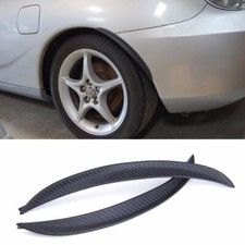 1 Pair 10 Carbon Wrap Wide Body Fender Flares Lip For Dodge Wheel Wall Panel