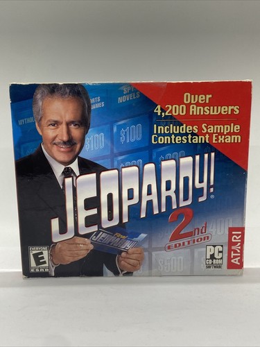 Jeopardy 2nd Edition PC Game Alex Trebek Windows 95/98 | eBay