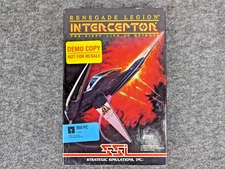 Renegade Legion Interceptor The First Line of Defense FASA SSI IBM PC 1990