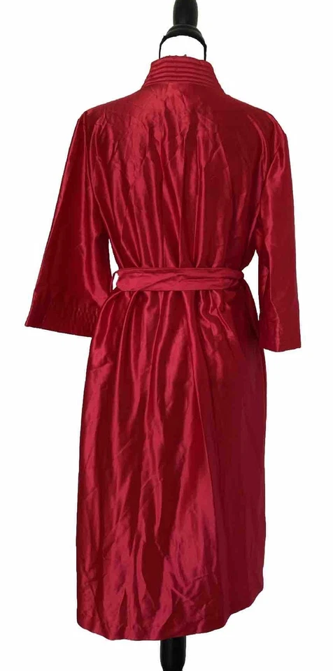 Bata roja satinada DB Boutique vintage talla grande Foto 4 de 4