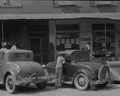 Greensboro, Georgia-W.H.Thomas Groceries Vintage Old Photo 8.5 x 11 Reprints