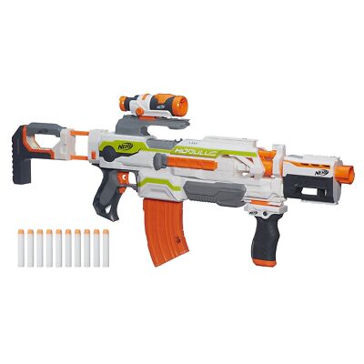 VeryGood_NERF Modulus ECS Motorized Blaster, Removable Scope, Drop