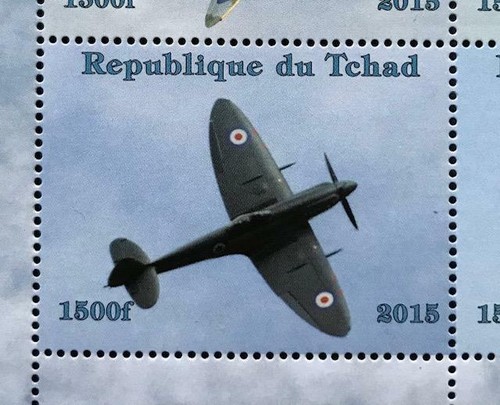 THE SPITFIRE 2. WELTKRIEG WW11 BLATT POSTFRISCH (LN412) - Bild 4 von 5