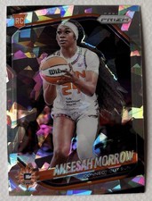 2025 Panini Prizm WNBA Aneesah Morrow Rookie RC #79 Silver Cracked Ice Prizm
