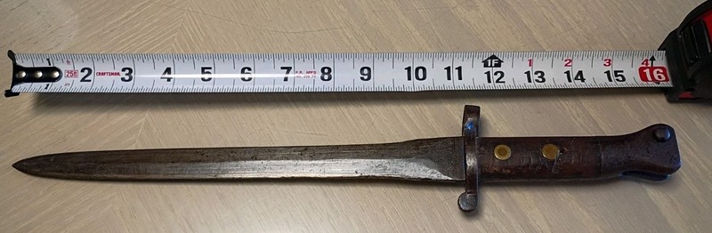 Antique 1888 Lee Metford bayonet Wilkinson London June 1898 