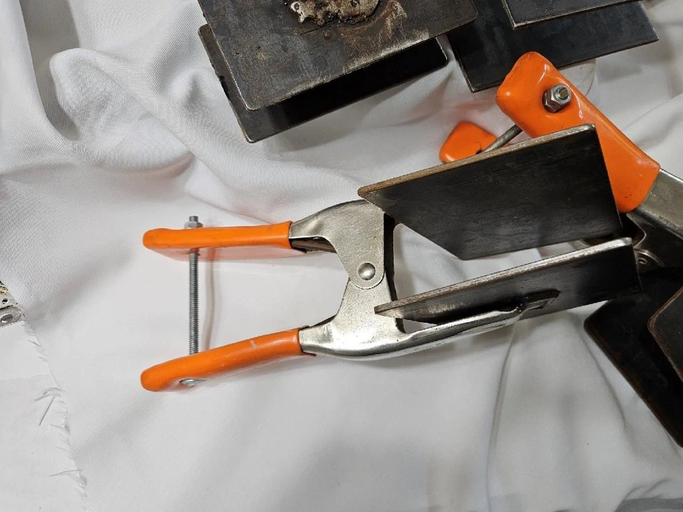 Custom Made Fabricator Pony 3203 Holding Clamps - USA Made - Set of 6 Clamps - Image 3 of 4