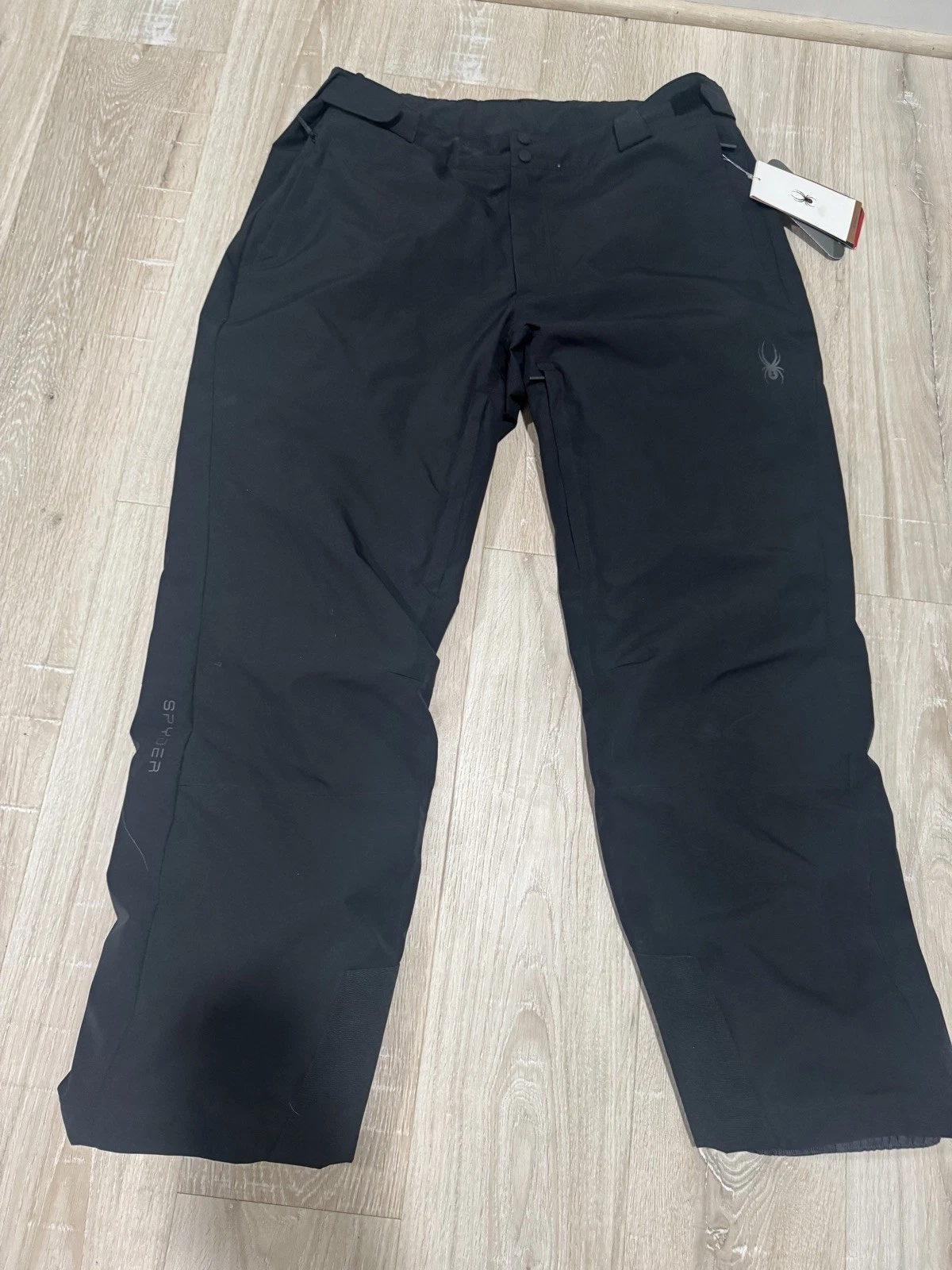 Mens XXL Spyder Traction Pants Black Ski Snowboard Insulated