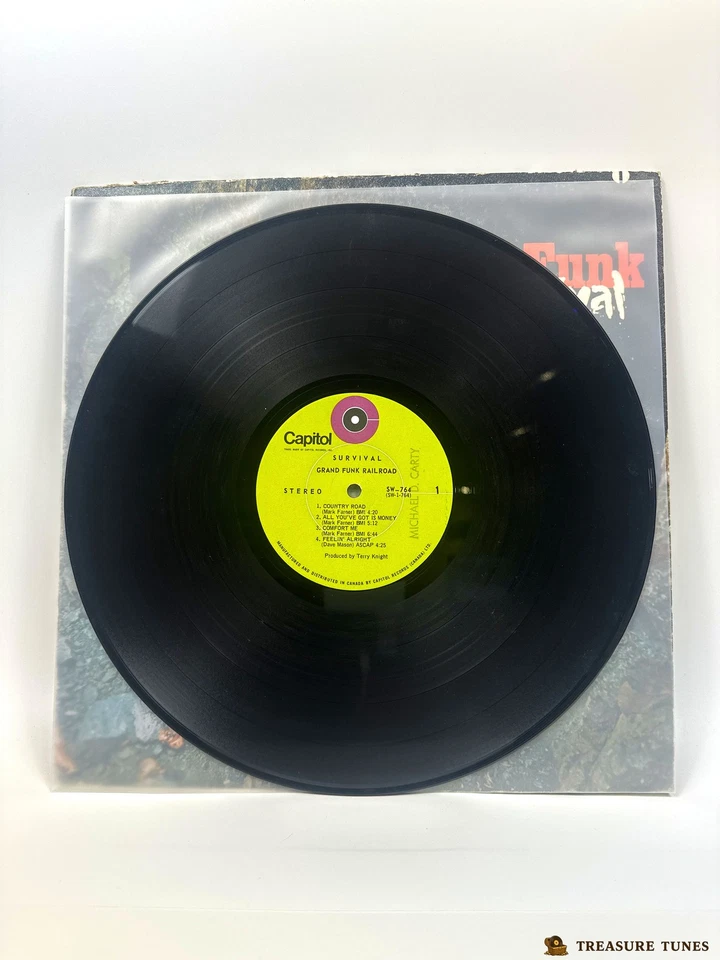 Grand Funk Railroad - Survival Vinyl LP [1971] SW-764 - Image 4 of 4