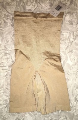 MAIDENFORM High Waist Thigh Slimmer Firm Control Shapewear Shorts NWT Womens S M