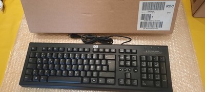 HP Tastatur Value USB deutsch schwarz
