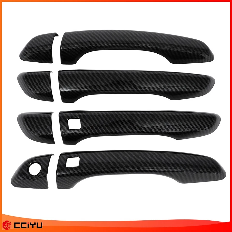 Cubierta de manija de puerta trasera delantera 4 piezas para Hyundai Elantra 1,4 L 1,6 L 2,0 L 2017-2019 Foto 4 de 4