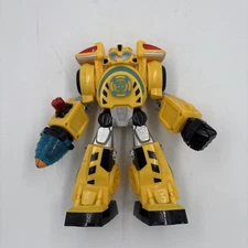 Playskool Transformers Bumble Bee Robot Figure Hasbro 10" Lights Sounds 2012
