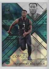 2016 Donruss Elite Elite Rookies Teal 28/75 DeForest Buckner #103 0f6