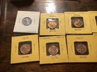 Lot Of 12 Wheat Cents 43, 44, 45, 52s, 53, 54, 55, 56d ,57 ,57d ,58 & 58d AU -BU