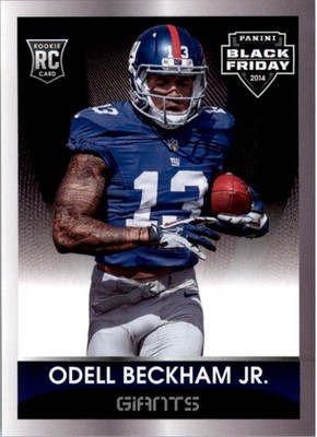 2014 Panini Black Friday #34 Odell Beckham Jr. FB /499- NM-MT