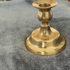 Polished Brass Round Gold Candle Holder for Any Room