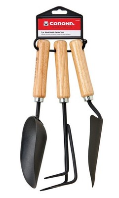 Corona Wood Handle Garden Tool Set (3-Piece) Model: SP10002