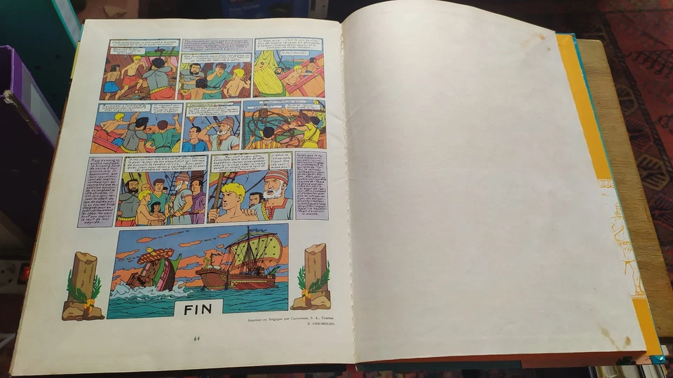 Alix l'ile maudite EO 1969 nouvelle couverture - Photo 4/4