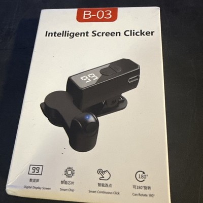 B-03 Intelligent Screen Clicker Phone Game Trigger, Smart Chip, Type-C, Black