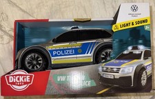 Dickie Toys VW Tiguan Police 25cm Licht & Sound Polizei Auto 1:18 203714013 OVP